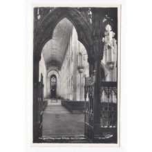 The Nave from Choir Screen Ely Cathedral Postcard Walter Scott K133