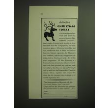 1974 The Metropolitan Museum of Art Advertisement - Distinctive Christmas Ideas