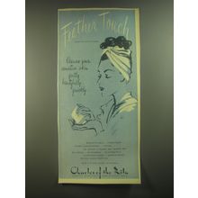 1945 Charles of the Ritz Feather Touch Skin Cleanser Advertisement