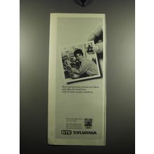 1971 GTE Sylvania Blue Dot Flash cubes Ad - More incriminating pictures