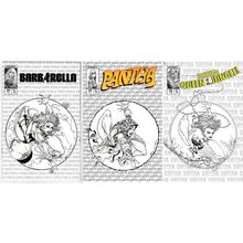 2021 Dynamite Comics Barbarella #6 Pantha #1 Sheena #11 Homage Ratio 1:11 Varian