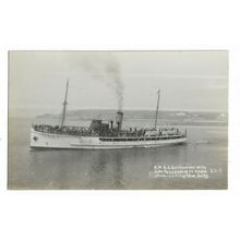 RMS S Scillonian, RP Postcard. C J King & Son, Scilly Isles.