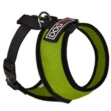 Nylon Mesh Harness Lime Green 10" 12"-17"