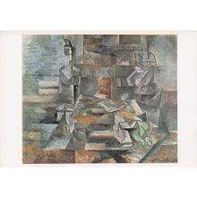 Georges Braques Still Life With Fish Tate Gallery London Painting Postcard