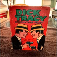 Big Little Book Dick Tracy Encounters Facey By Paul S. Newman VG/FN Shape 1967