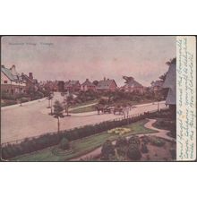 Triangle, Bournville Village, Warwickshire, c.1905-10 - Cadbury's Postcard