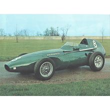 2.5 litre VANWALL 1958 Racing Car : Original Vintage 1975 Magazine Picture