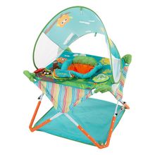 Bright Starts, Pop 'N Jump SE Portable Baby Activity Center, Indoor Outdoor Use,