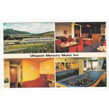 Multiview of Ullapool Mercury Motor Inn Postcard Scotland