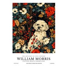 William Morris Annimals (29) Poster Canvas Cotton Print Exhibition A0 A1 A2 A3 A