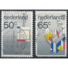 De Stijl Art Movement - Netherlands 1983 - FH - MiNr 1234/5