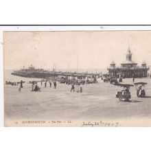 ED22 BOURNEMOUTH - THE PIER . LL PRINTED POSTCARD