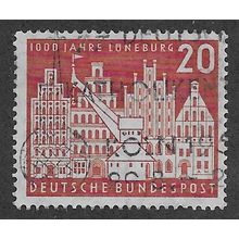 GER 1956 20pf '1000TH ANN OF LUNEBURG' FINE USED (EBID63-126)