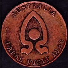 1986 Australia Medallion Papal Visit