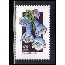 2668 29c Virginia Bluebells Fine MNH V2302 (2)