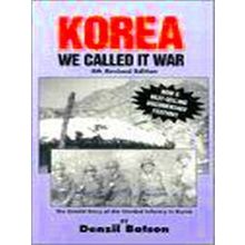 Korea We Called It War