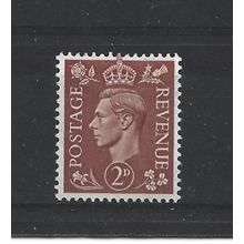 GB.SG506 2d Pale Red-Brown.Mounted Mint.Jul25a