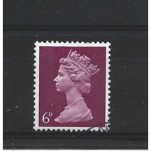 GB.SG736 6d Bright Reddish Purple.Fine Used.Jul25