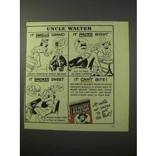 1951 Sir Walter Raleigh Tobacco Ad - Uncle