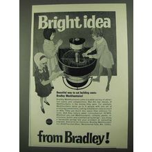 1968 Bradley Washfountains Ad - Bright Idea