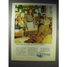 1971 Tampax Tampons Ad - Being Sure of Yourself