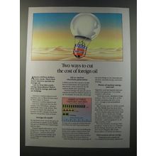 1986 U.S. Committee for Energy Awareness Ad - Two ways to cut the cost