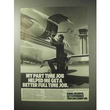1986 U.S. Naval Reserve Ad - Better Full Time Job