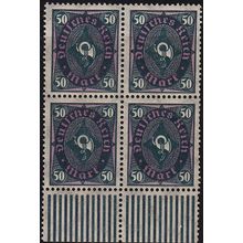 GERMANY REICH [1922] MiNr 0209 Wa ( **/mnh ) [01] 4er