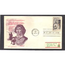 FDC Fleetwood 1488 8c Nicolaus Copernicus (Cachet-Label/A) CV42221