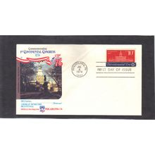 FDC Fleetwood 1546 Independence (Cachet-U/A) American Revolution CV42816