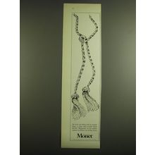 1971 Monet Rhapsody Lariat Ad - Do your own thing with an elegant fling