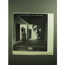 1970 Arden for Men Advertisement - you know there's a man in the room