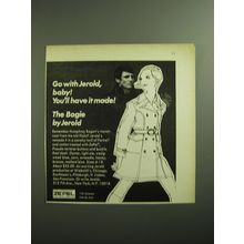 1970 The Bogie Trenchcoat by Jerold Advertisement - Go with Jerold, baby!
