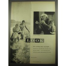 1956 Look Magazine Ad - The power of brains