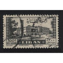 Lebanon Grand Serail Palace T1 1947 Canc SG#351 MI#370 Sc#C128