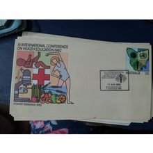australia health education Uni tasmania 17 aug 1982 pre stamped envelope