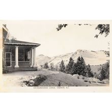 Orchardleigh Lodge Vernon BC Canada Real Photo Postcard
