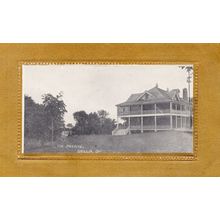 Orillia Hospital Ontario Canada Metallic Private Publishers Postcard