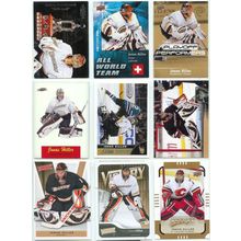 Jonas Hiller 9x card lot incl Inserts