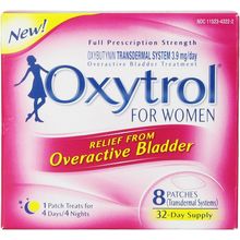 Oxytrol for Women Overactive Bladder Transdermal Patch, 8 Count