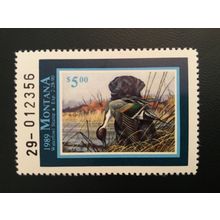ICOLLECTZONE US Montana 1989 MT37 Duck Stamp VF NH