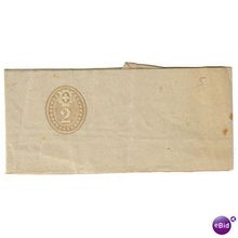 EARLY 1900s SWITZERLAND UNUSED POSTAL WRAPPER 2C BROWN