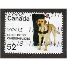 CAN 2008 52c(S/A) 'GUIDE DOGS' FINE USED (EBID27-686)