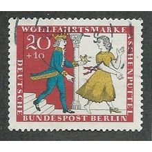 BERLIN -1965 20pf+10 'HUMANITARIAN RELEIF FUNDS' FINE USED (EBID44-697)