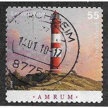 GER 2008 €0.55 (S/A) 'LIGHTHOUSES -AMRUM' FINE USED (EBID66-093)