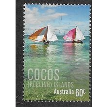 CKI 2011 60c 'BOATS' FINE USED (EBID71-082)