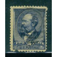 Used 216 5c James Garfield Barely Clears M01807