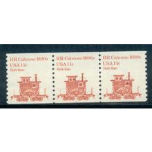 1905 11c Railroad Caboose Fine MNH Dry Gum PNC 1/3 W0174