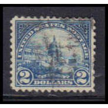 Used 572 $2 U.S. Capitol Fine W2322