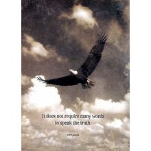 To Speak The Truth - Tree Free Greeting Card - 14645